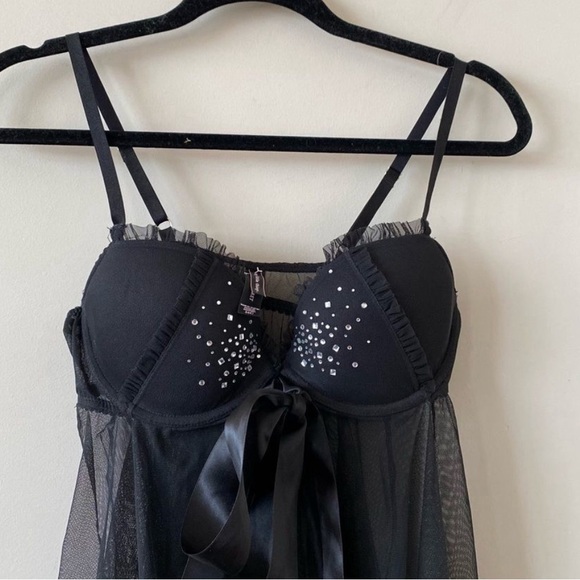 Nwot-Victoria Secret “Sexy Little Things” Baby Doll Nightie. (36C) - Picture 4 of 5